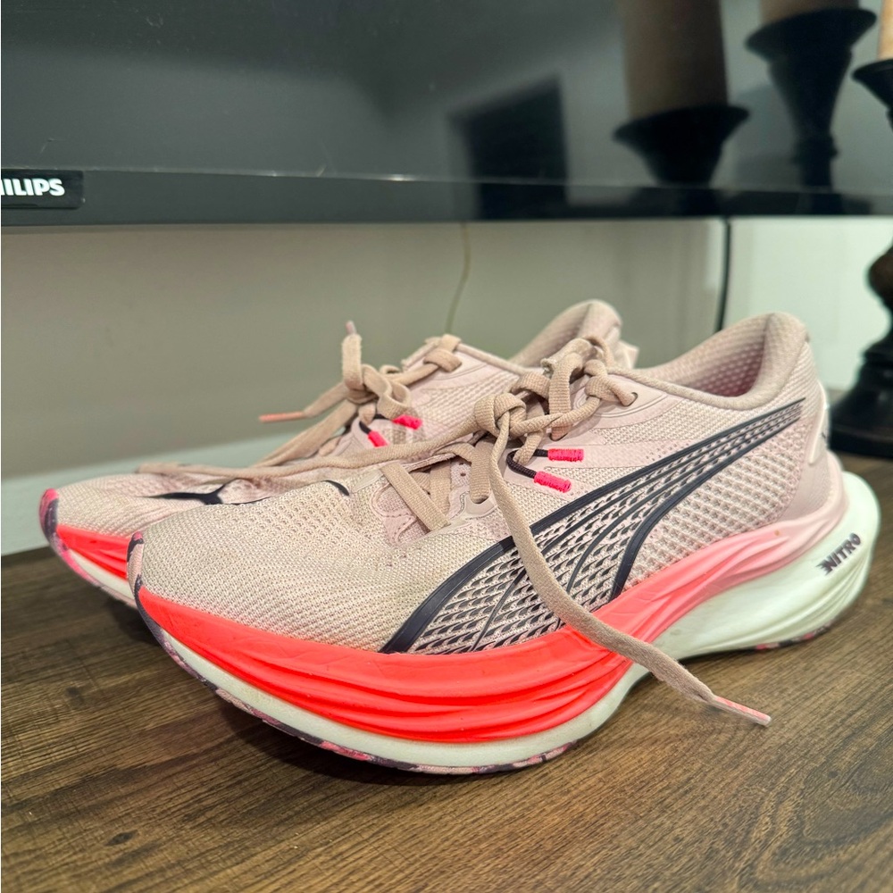 Women's Puma Deviate Nitro 3 Hypnotic Rush Running Shoes